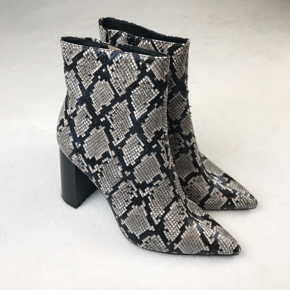 Jeffrey Campbell reptile boots